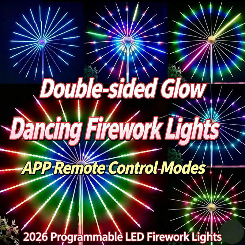 Smart Garden Outdoor - Lumière de feu d'artifice double face