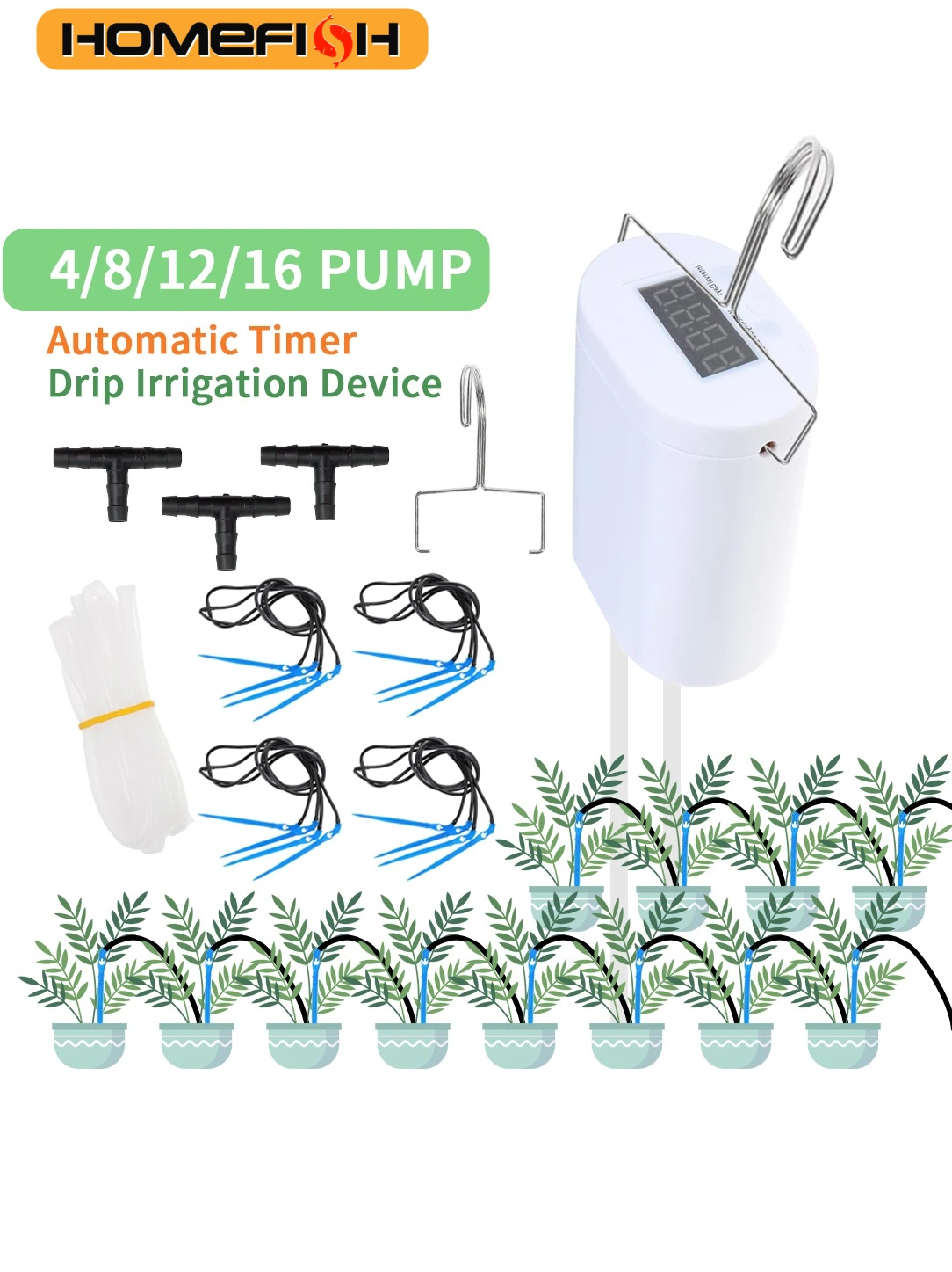 Smart Garden Project - HOMEFISH – pompe d'arrosage automatique pour