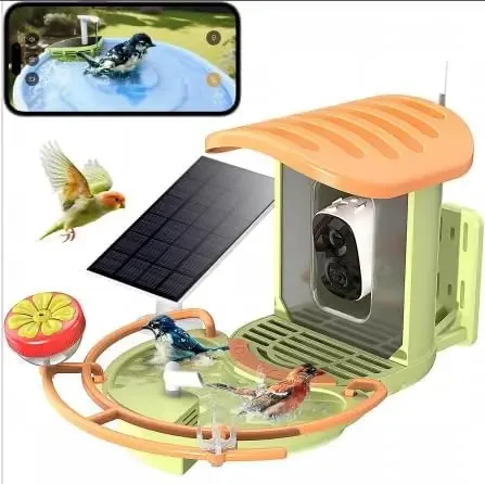 Smart Bird Feeder Camera - Caméra d'observation des oiseaux 2K HD