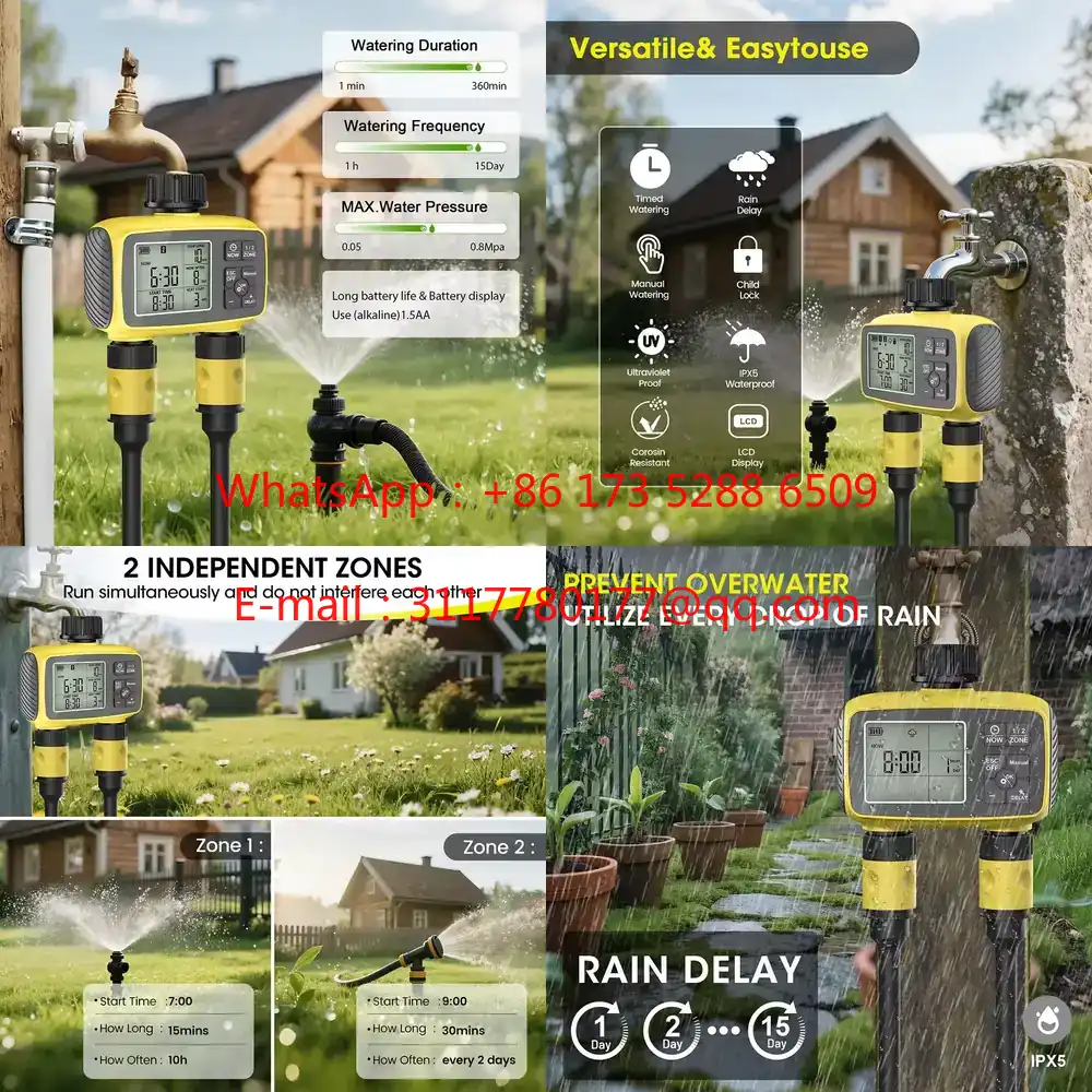 Smart Garden - WAP01 Minuteur d'irrigation de jardin à