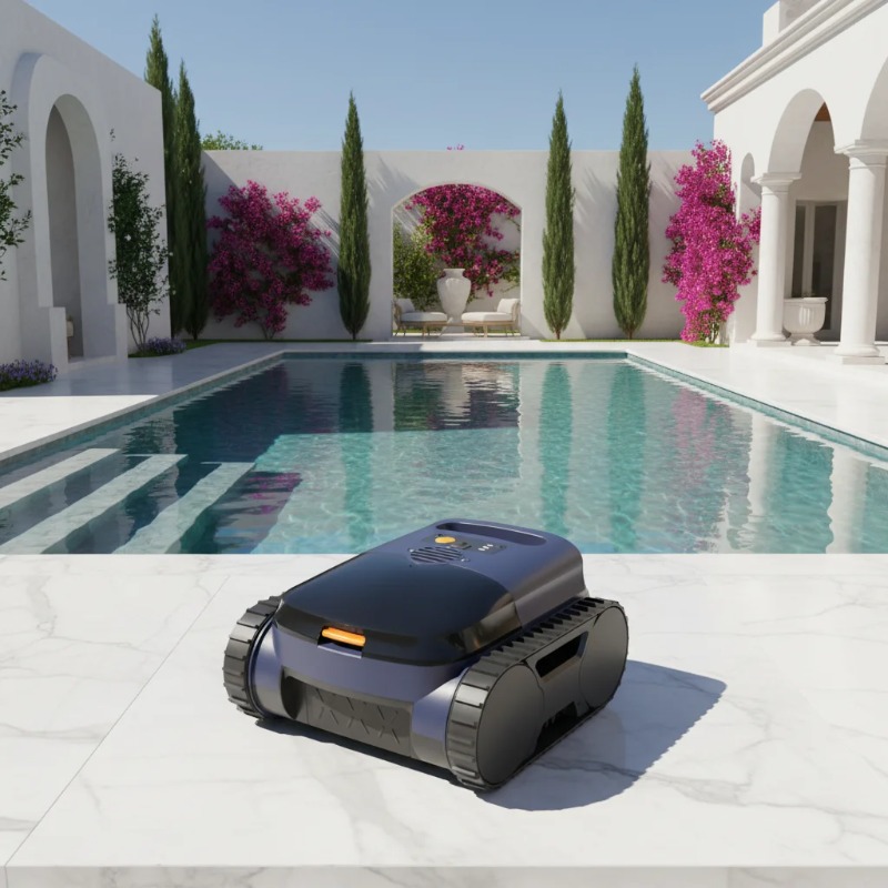 Smart Garden - Nettoyeur de piscine robotisé sans fil