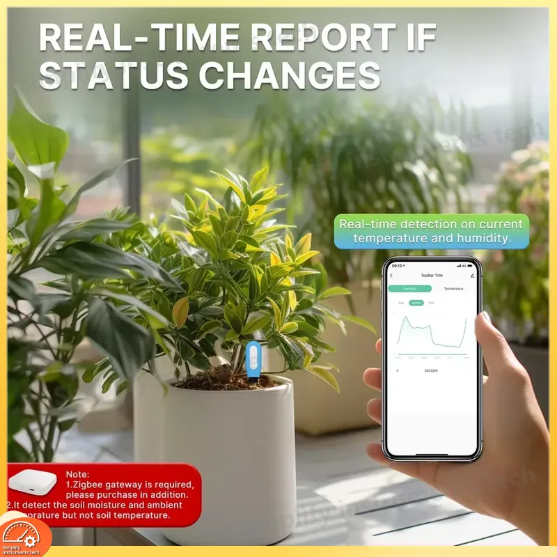 Capteur intelligent d'humidité - Smart Garden Monitoring System avis et prix