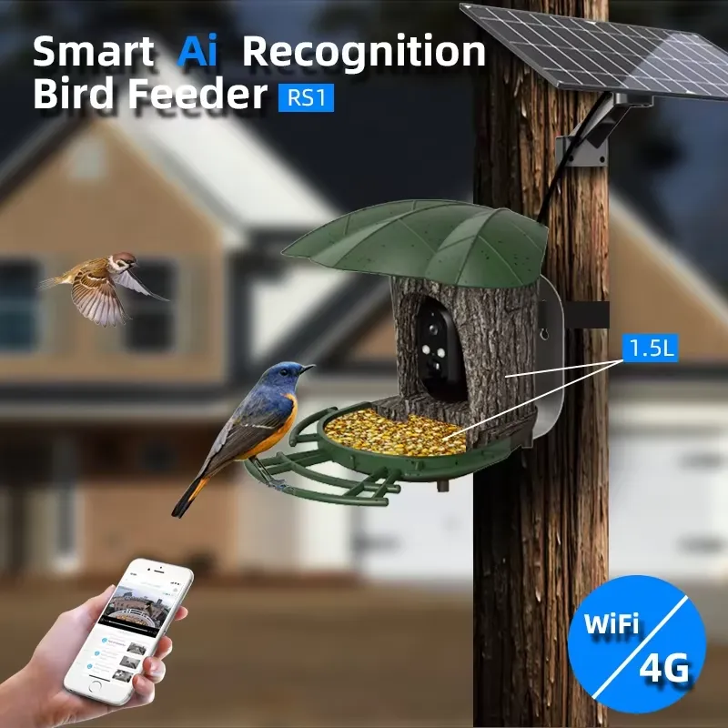 Distributeur de nourriture int - Smart Bird Feeder Camera avis et prix