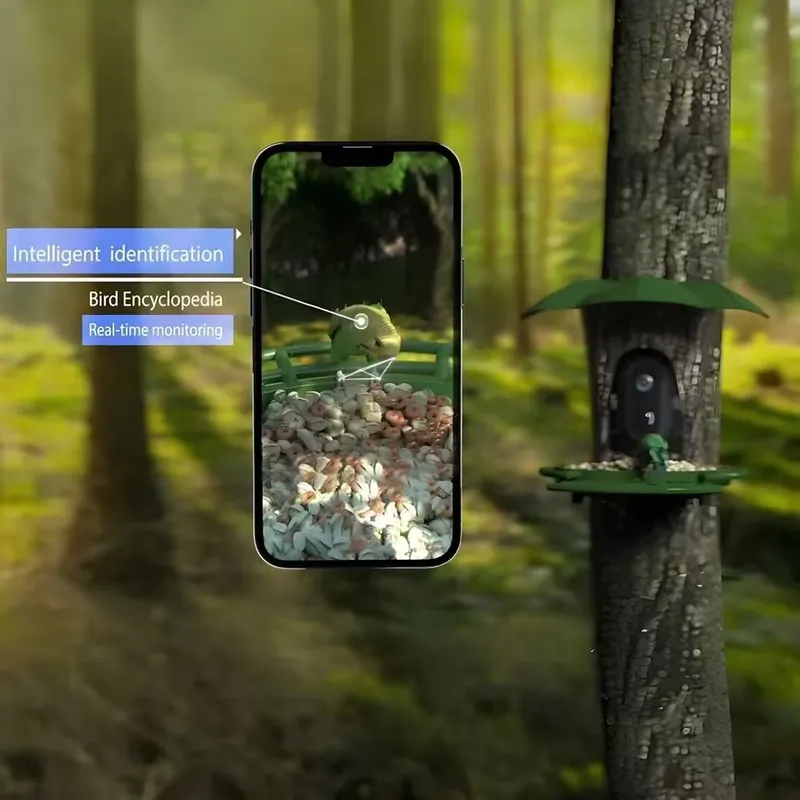 Distributeur de nourriture int - Smart Bird Feeder Camera avis et prix