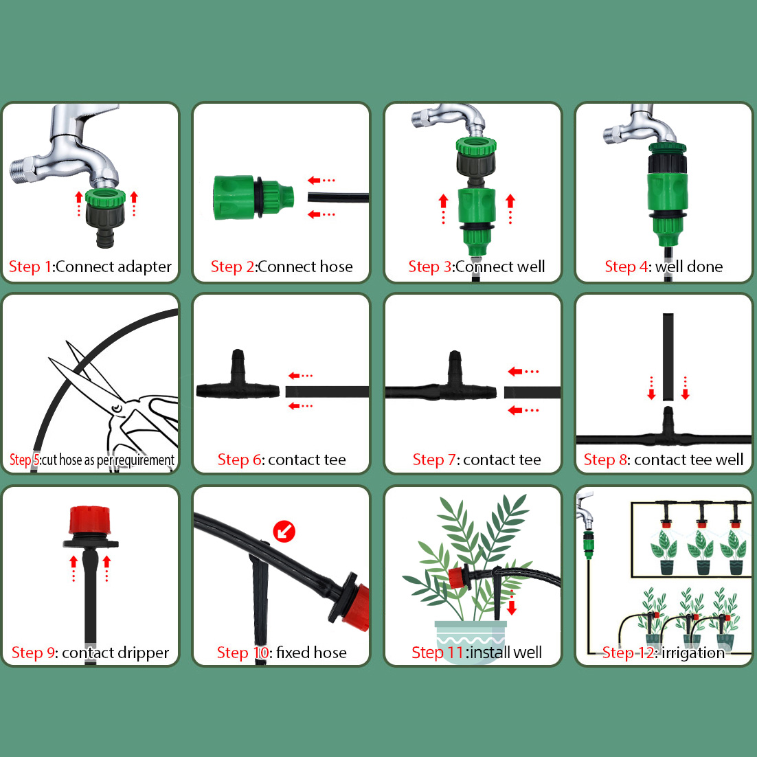Système d'irrigation goutte à  - Smart Garden Outdoor avis et prix
