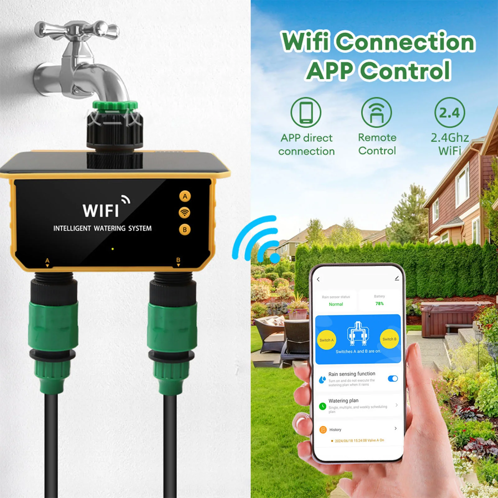 Programmateur d'arrosage intel - Smart Garden avis et prix