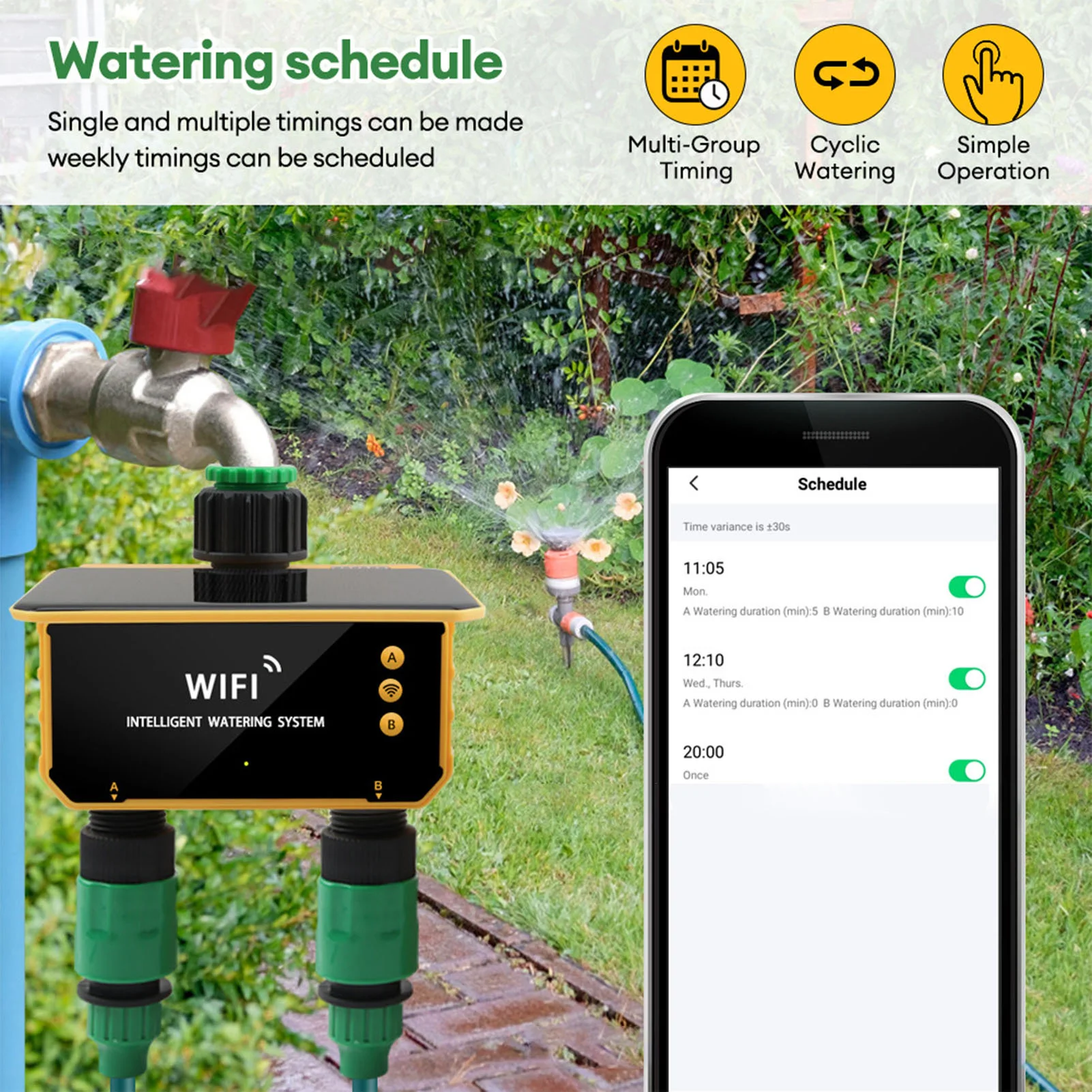 Programmateur d'arrosage intel - Smart Garden avis et prix