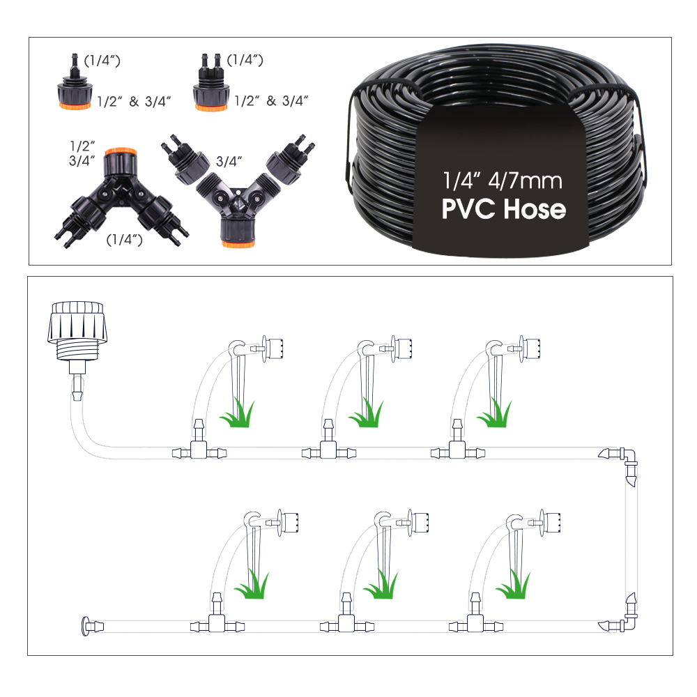 Kit d'irrigation par aspersion - Smart Garden Project avis et prix
