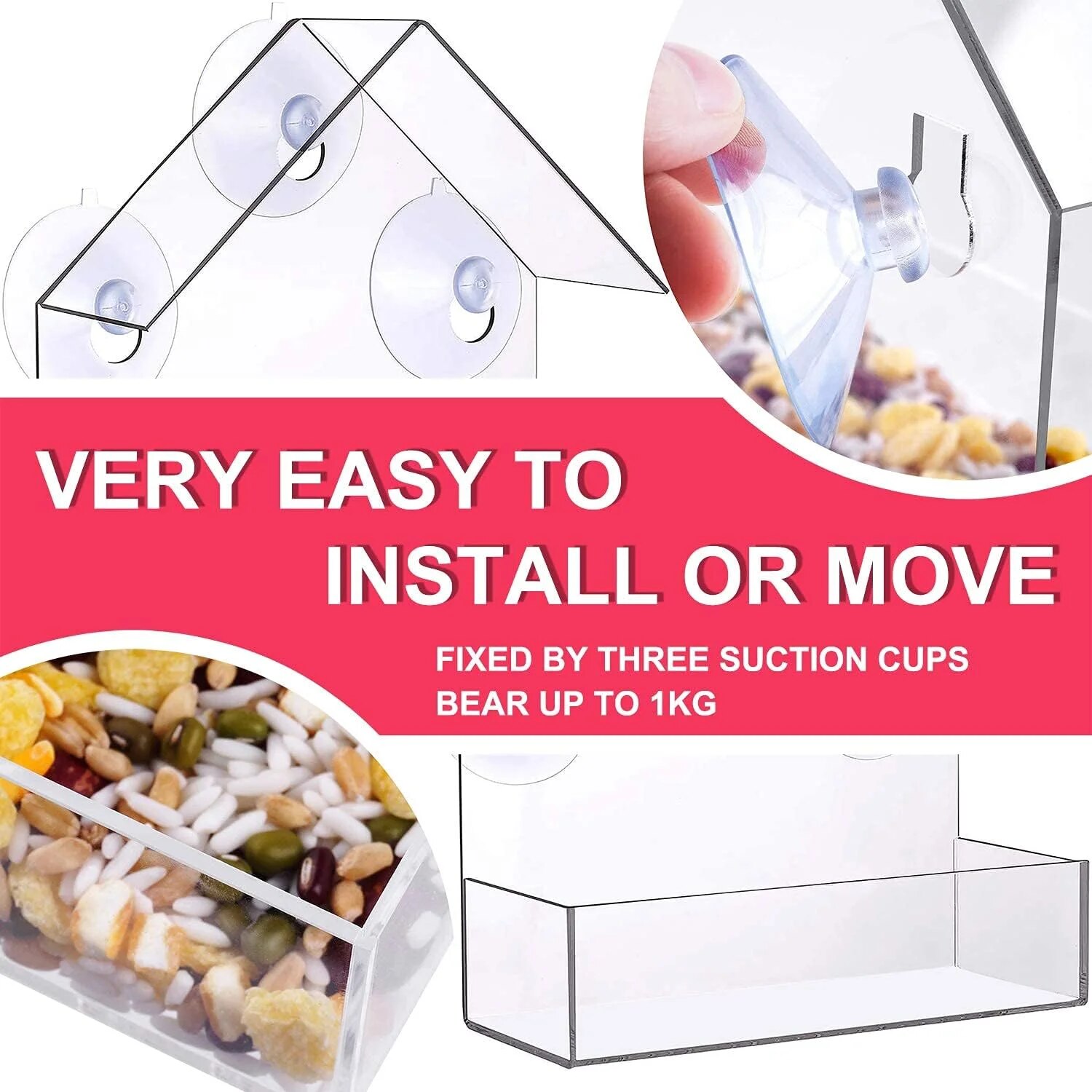 Mangeoire à oiseaux en acryliq - Smart Bird Feeder Camera avis et prix