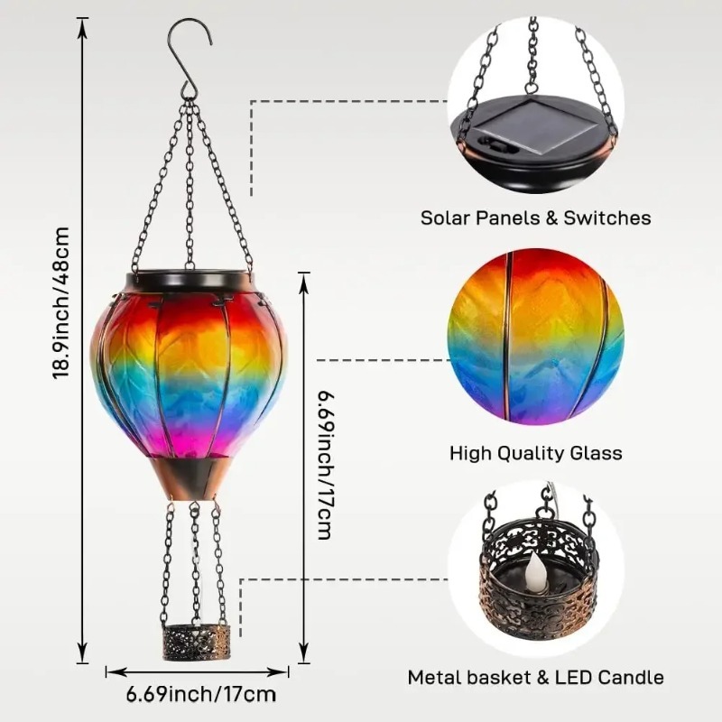 Lampe de jardin solaire Vintag - Smart Garden Balloon avis et prix