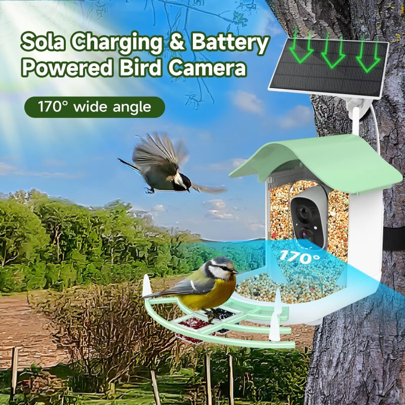 Caméra de Capture automatique  - Smart Bird Feeder Camera avis et prix